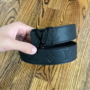Black LV Belt